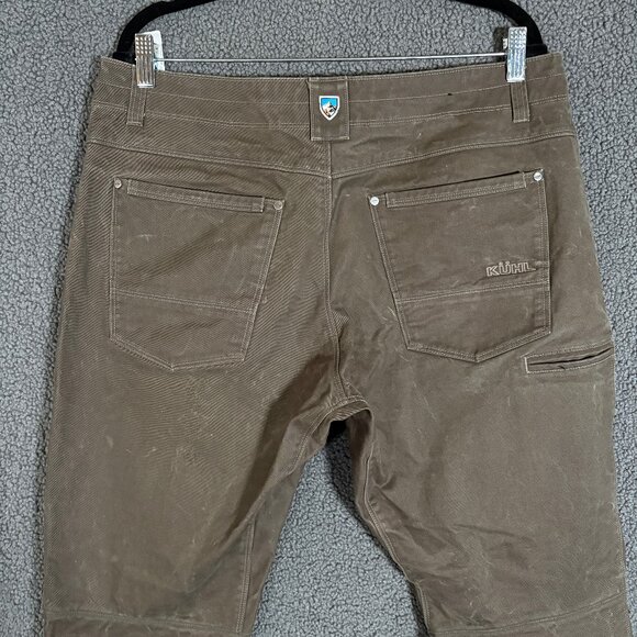 Kuhl Free Rydr Patina Dye Pants - Men's Size 36*30(Fit 36*29) - Brown - Picture 3 of 9